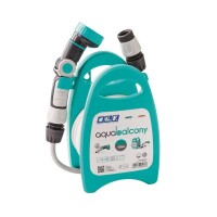 Aquabalcony Schlauchträger Set (10m) - Türkis 1