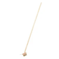 Unkrautbürste (Messing) mit Auskratzhaken 1
