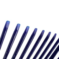 Bollengabel (Kunststoff) mit Stiel - Blau 4
