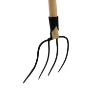 Dunggabel (Stahl, geschmiedet) - 4 Zinken 4