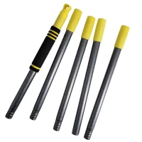 Laubrechen (Metall) mit Stahlstiel - 25 Zinken 5