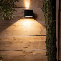 LED Wandleuchte Sus Square (24V) - Schwarz 2