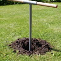 Erdlochbohrer (Stahl) mit Holzgr gallery 8_2nd