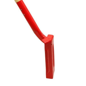 Rinnenschaufel mit Holz-Stiel